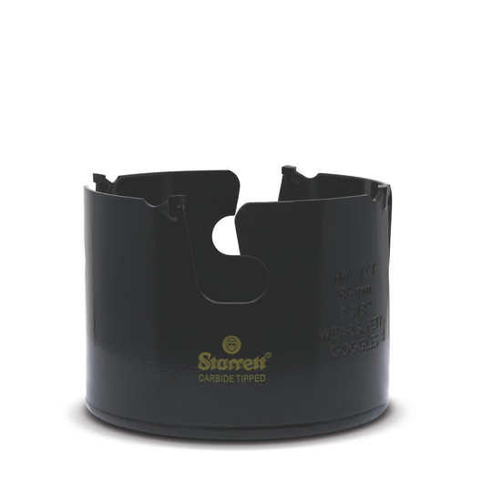 STARRETT MPH0338 3-3/8'' (86mm) Carbide Tipped Multi-Purpose Hole Saw