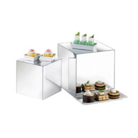 Cal-Mil MC700 set of 3 Mirror Display Riser Cubes