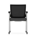 Propel Guest Chair - Black Mesh Back with Charcoal Seat
