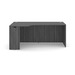 PL178L 71" LEFT PORKCHOP 30"D - COASTAL GRAY