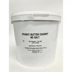 NUT BUTTER PEANUT CHUNKY NS | 28 LBS