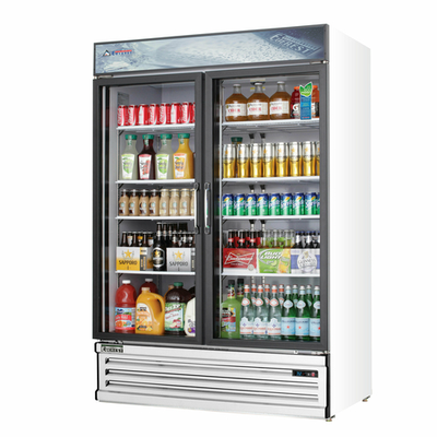 Everest Refrigeration EMSGR48 Reach-In Glass Door Merchandiser R