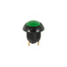 03.408 Green Momentary Dome Push Button Side View 2