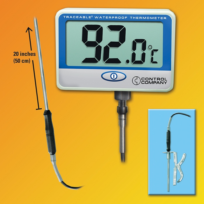 Traceable® ExtraExtra LongProbe Waterproof Thermometer (Traceable)