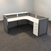 WEBBTYP37- 37"H, Single Transaction Top Station with BBF, No Power, 6x6 - Right Hand