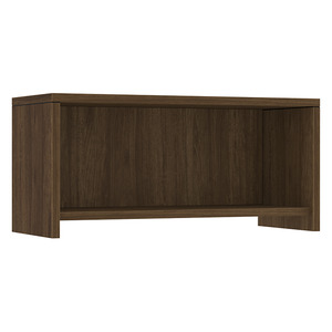 PL208OH 36" OPEN HUTCH - MODERN WALNUT