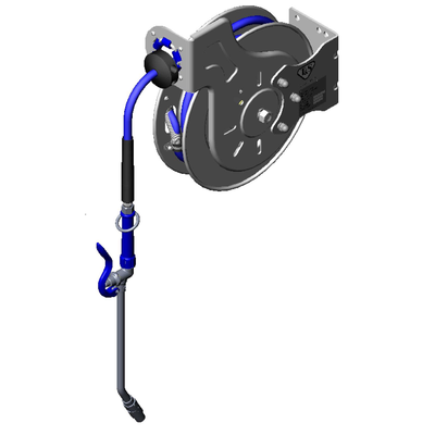 T&S Brass B-7132-10 Hose Reel System Open