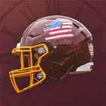 Patriotic Stars & Stripes American Flag Football Helmet Decals