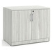PL113 35"W DOUBLE DOOR CABINET- Silver Birch