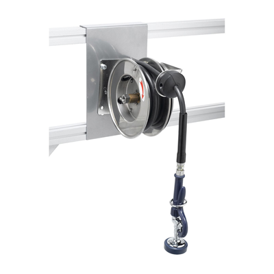 T&S Brass B-7102-01 Hose Reel System Open