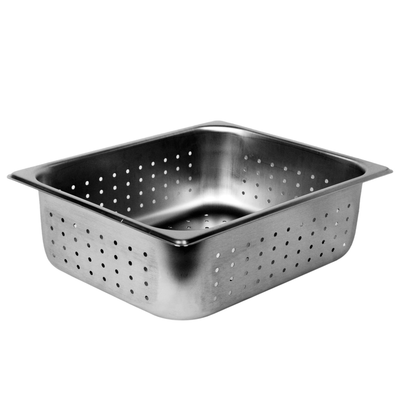 FSE STPA3124PF Perforated Steam Table Pan, 1/2 Size 4" 24 ga.