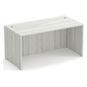 PL103 60"W x 30"D DESK SHELL - Silver Birch