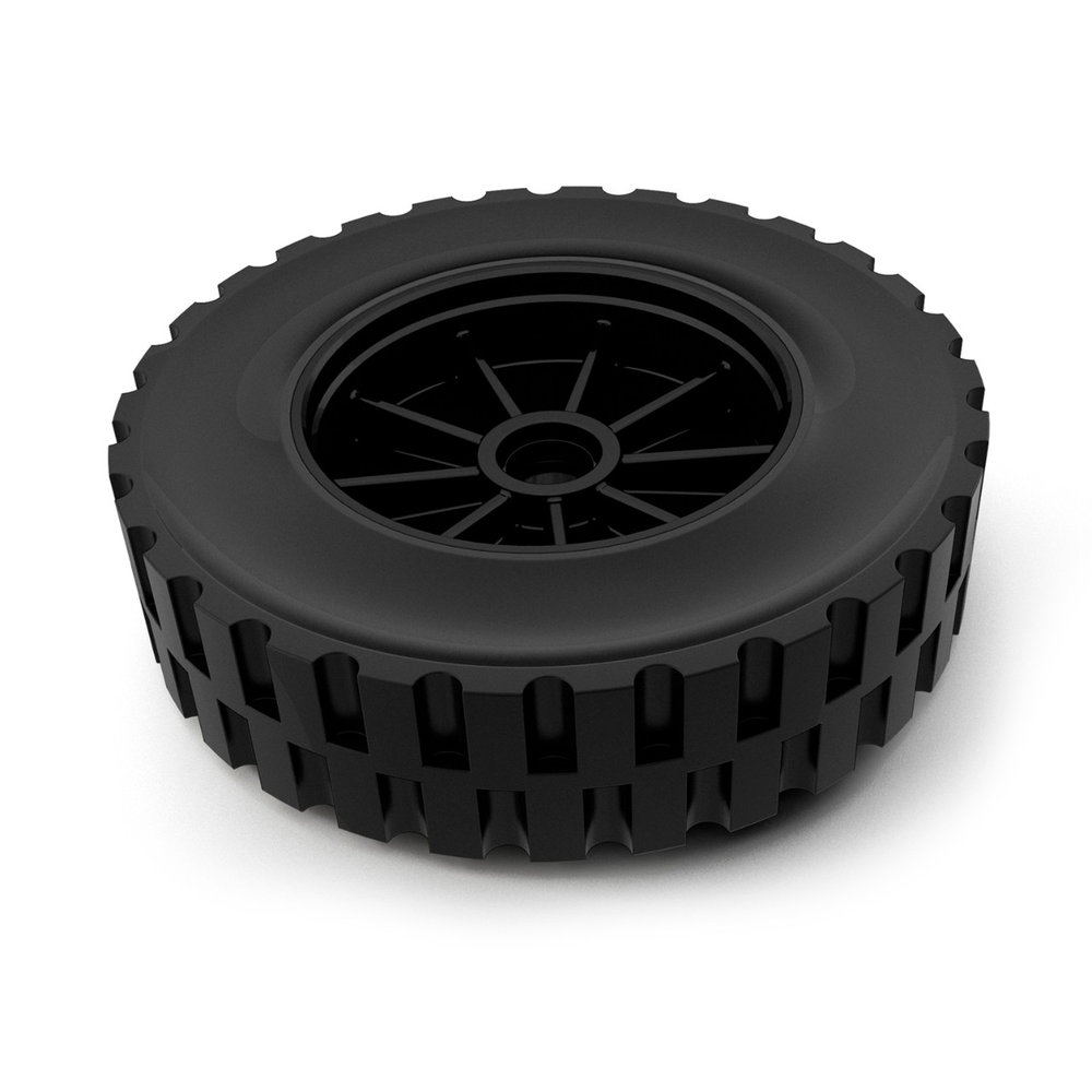 Tennant/Nobles - 4034900 - Tire Assy, Solid, 20.8 X 5.0, W/ Brg (Replaces Tennant 1061961)