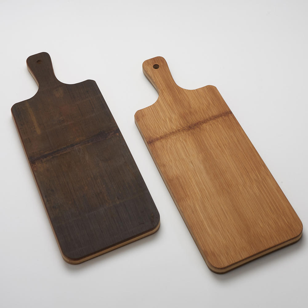 Carbonized Bamboo Serving Peels