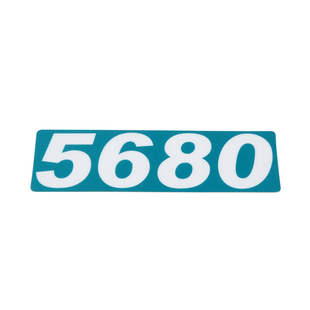 Tennant/Nobles - 4032720 - Label, Model [5680] (Replaces Tennant 1064816)