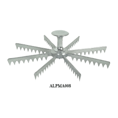 Thunder Group ALPMA009 9-Slice Aluminum Pie Marker 