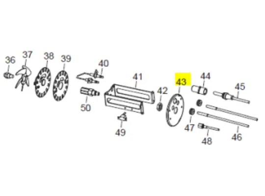 Veloci Heater Replacement Burner Support Disc - Flame 115