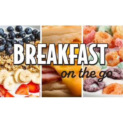 FSE 373-MGNT-BRK Breakfast Cart "Breakfast" Magnet