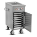 FWE/Food Warming Equipment HLC-1W6-7H-7-DRN Handy Line Serving Cabinet Mobile