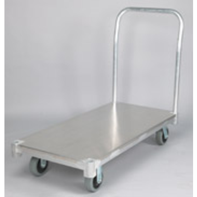 New Age Industrial 24" x 48", 2450 Lbs Cap., Treadplate Aluminum Platform Truck