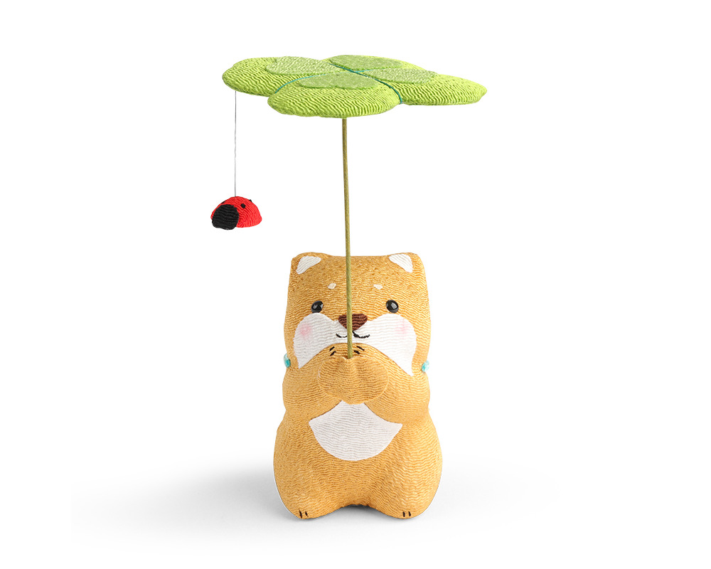 Figurine Lucky Clover & Dog
