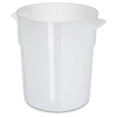 Carlisle 35002 White Polyethylene 2 qt Bain Marie