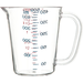 Carlisle 4314207 Clear Plastic Measuring Pint