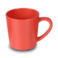 Thunder Group CR9018RD Red Melamine 3-1/8" Mugs/Cups 7 Oz.