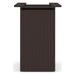 PLCUBED2040 40" CUBE BASE WITH DOOR- ESPRESSO