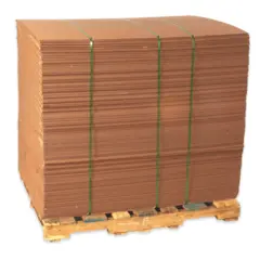 44 X 44" ECT32 CORRUGATED SHEET, 5/BD 250/BA   SP4444