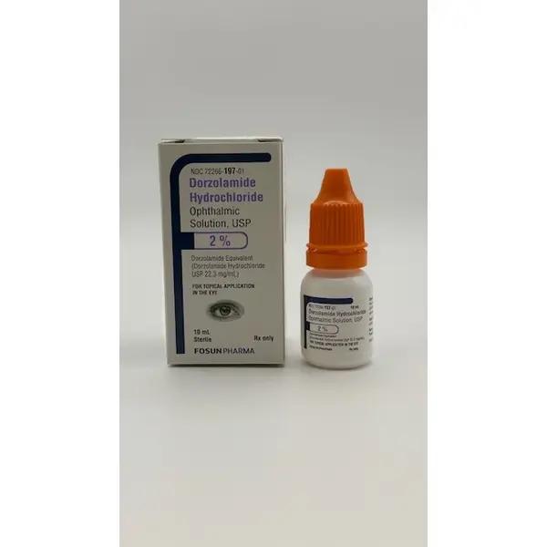 Dorzolamide, Solution, 2%, 10 mL NDC 72266019701