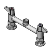 T&S Brass 5F-8DLX00 Equip Faucet 8" Centers | Cook's Direct