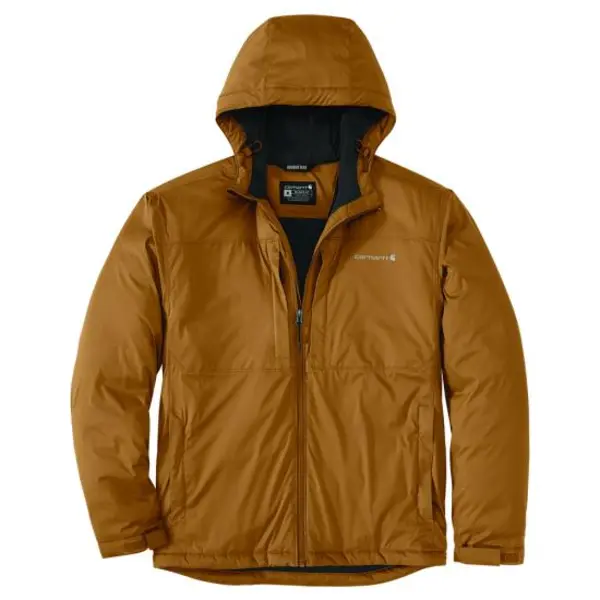 CARHARTT 106981 - Rugged Flex® Relaxed Fit Lightweight Stretch Insulated Jacket - Carhartt Brown