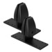DUAL UNDERMOUNT SCREEN BRACKET PAIR- BLACK