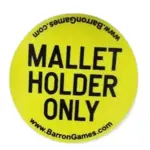 MALLET HOLDER ONLY YELLOW DECA