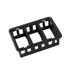 Tennant/Nobles - 4031384 - Bezel, Switch [3 Gang] (Replaces Tennant 1029951)