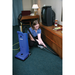 Clarke CarpetMaster 212 on-board hose cleaning under a desk