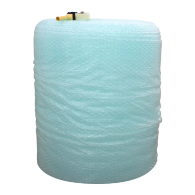 Recycled Bubble Wrap® - 48" x 375' - Medium Bubble - Blue Tint