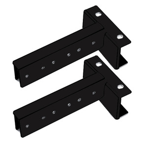 PLTCBB CONNECTOR BEAM BRACKET (Pair) - Black