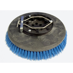 Brush, 12" .030 Poly W/Plate