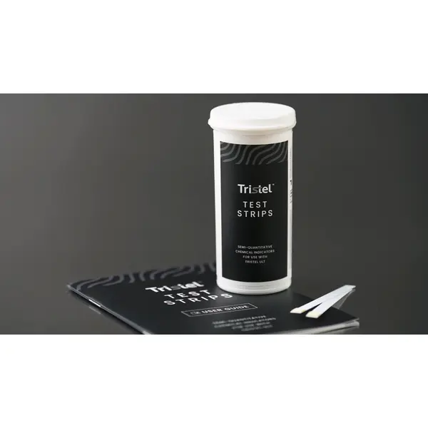 Tristel Test Strips (1 box test strips 50 per, user guide)