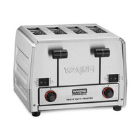 Waring WCT855 Heavy-Duty Commercial Switchable Bagel/Bread Toaster Pop-Up