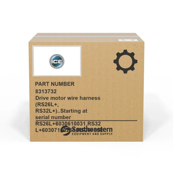 Intelligent Cleaning Equipment - 8313732 - Drive motor wire harness (RS26L+, RS32L+)..Starting at serial number RS26L+6030610031,RS32L+60307100258,RS26+60026100167,RS32+60
