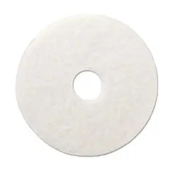 21" WHITE POLISHING FLOOR PADS 5/CA    BWK4021WHI