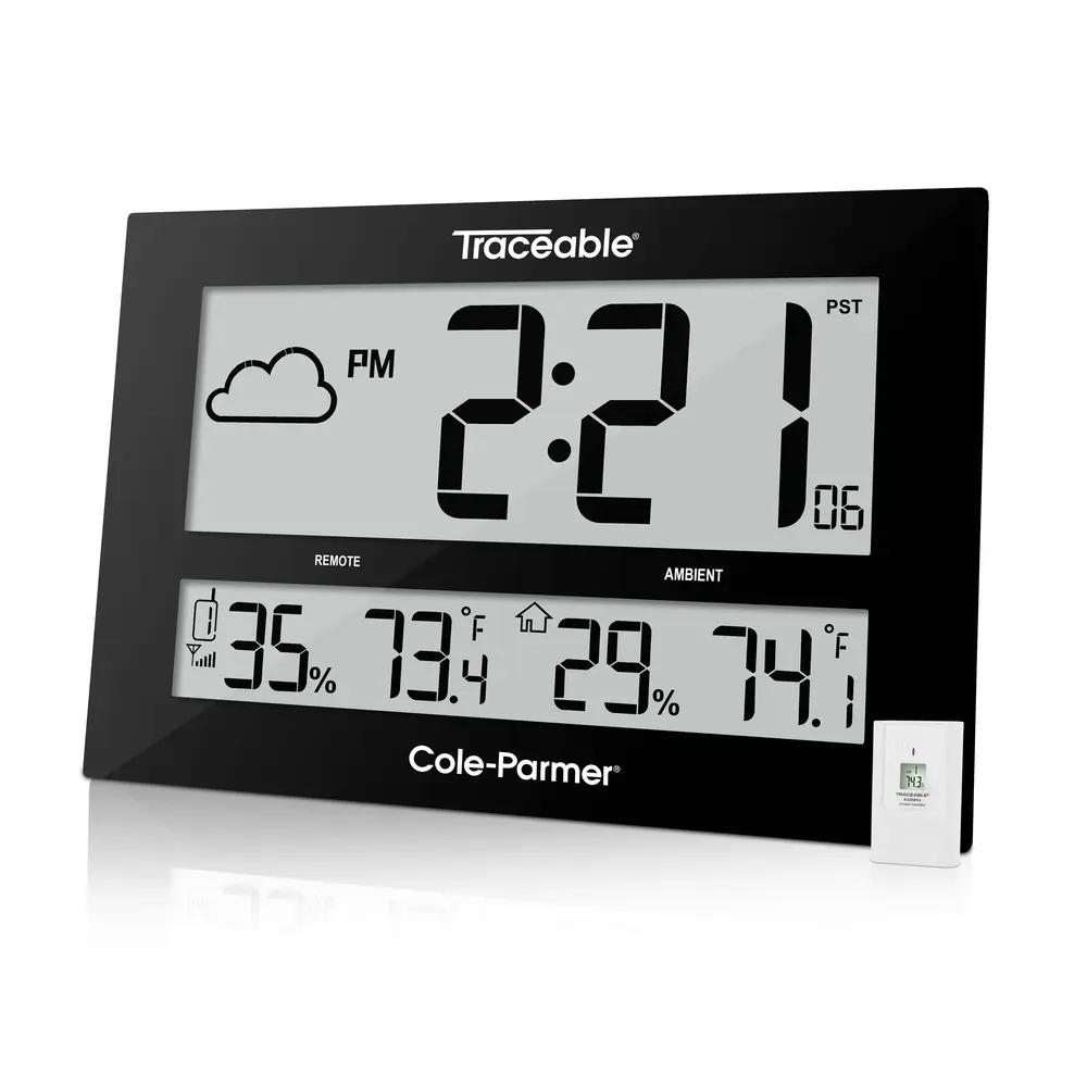 Traceable GIANT-DIGITS Radio Atomic Clock