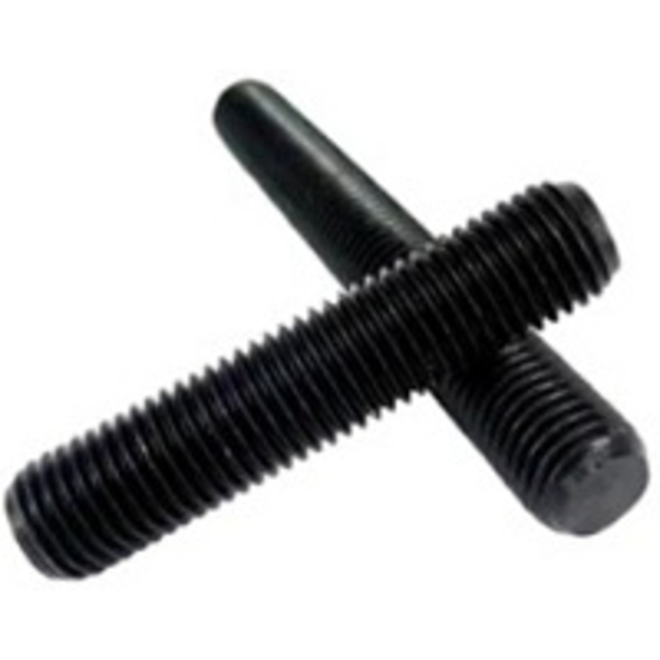 NO. 10" - 24 X 6" FULLY THREADED STRAIGHT ROD ALLOY STEEL 33-39 HRC PLAIN