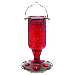 Armstrong Milling Red Jewel Hummingbird Feeder