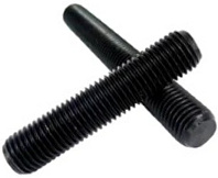 1 1/2" - 12 X 36" FULLY THREADED STRAIGHT ROD SAE J429 GR 8 PLAIN