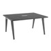 PL437THALF 47" x 60" CONFERENCE TABLE TOP - Coastal Gray