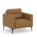 LOUNGE CHAIR SADDLE VINYL